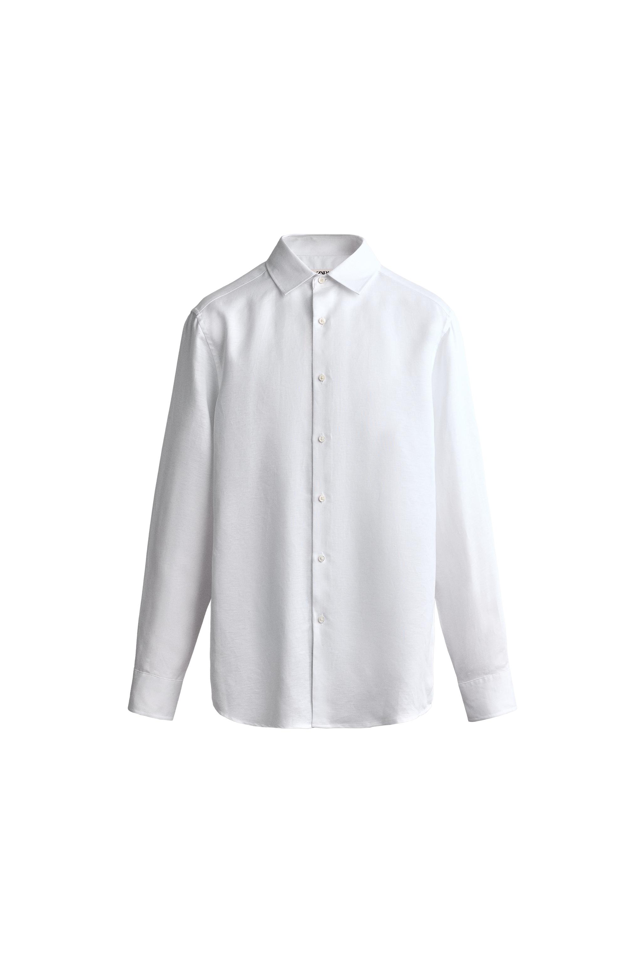 CHEMISE REGULAR FIT LIN - LYOCELL